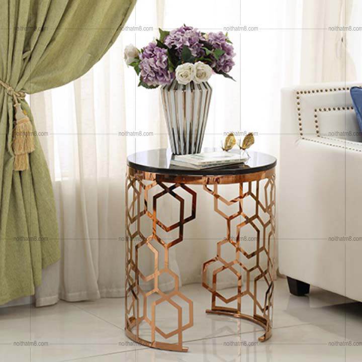Bàn tab sofa mạ vàng cao cấp M8-9046 thumbnail 2