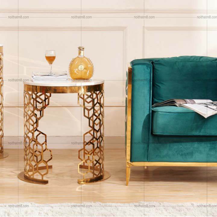 Bàn tab sofa mạ vàng cao cấp M8-9046 thumbnail 3