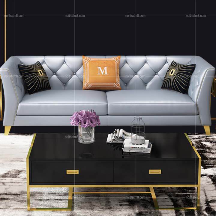 Bộ ghế sofa da cao cấp dành cho phòng khách M8-3529 thumbnail 4