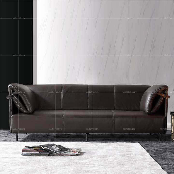 Sofa da đẹp hiện đại Agatha tiện dụng cho phòng khách M8-3521 thumbnail 2