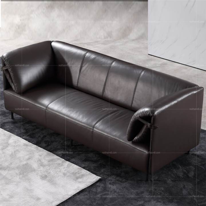 Sofa da đẹp hiện đại Agatha tiện dụng cho phòng khách M8-3521 thumbnail 4