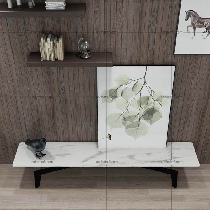 Kệ tivi phòng khách bằng đá tự nhiên bền đẹp M8-2019 thumbnail 2