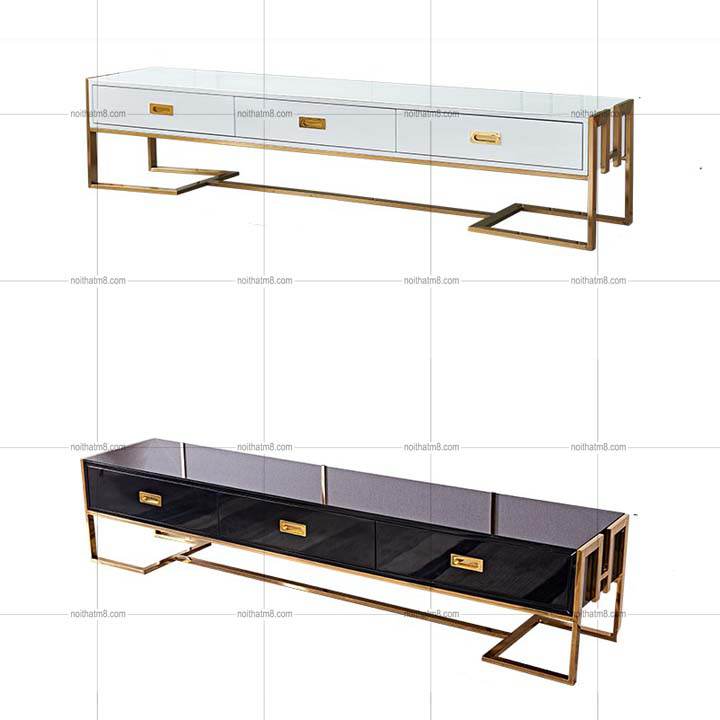 Kệ tivi hiện đại phủ men bóng, đẹp tinh tế M8-2027 thumbnail 2