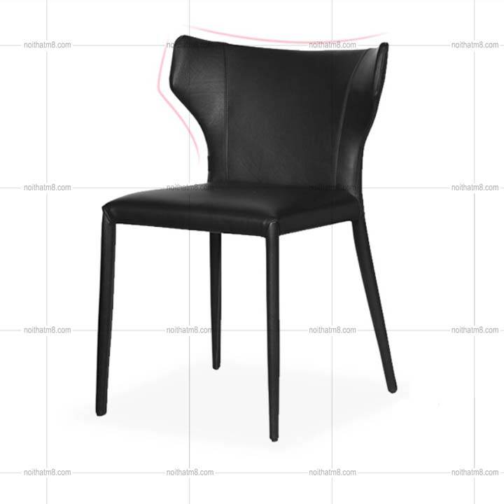 Ghế chân sắt bọc nệm da cao cấp M8-3012 thumbnail 3