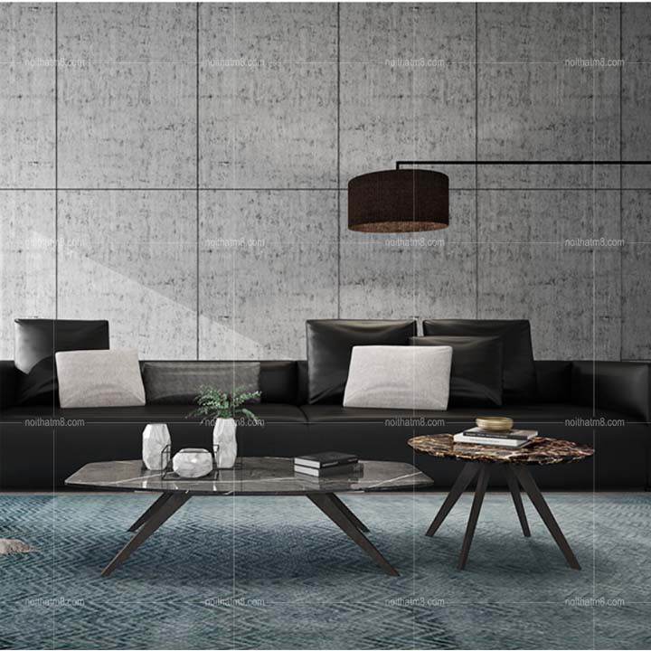 Bàn trà đa năng mặt đá kết hợp chân sắt sơn tĩnh điện M8-9052 thumbnail 4