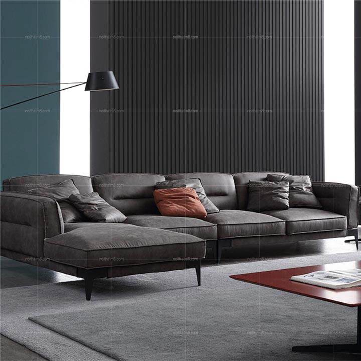 Sofa da cao cấp, bền bỉ và sang trọng M8-3547 thumbnail 4