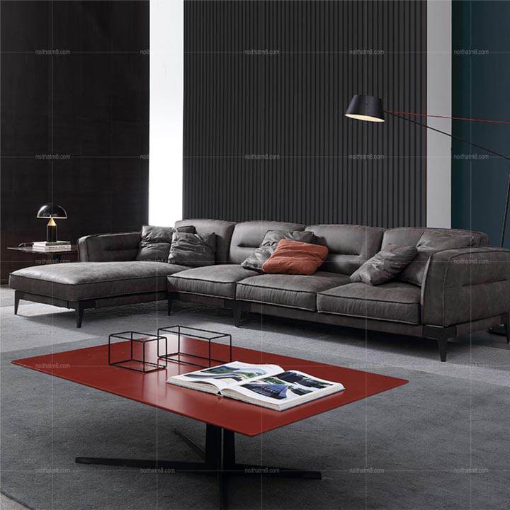Sofa da cao cấp, bền bỉ và sang trọng M8-3547 thumbnail 5