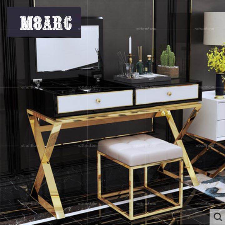 Bàn trang điểm hiện đại cho phòng ngủ sang trọng M8-4702 thumbnail 3