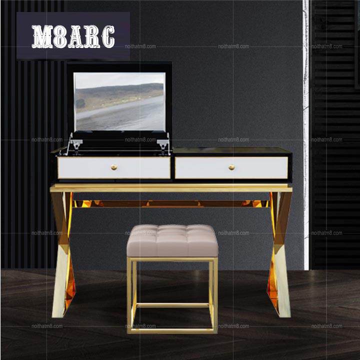 Bàn trang điểm hiện đại cho phòng ngủ sang trọng M8-4702 thumbnail 4