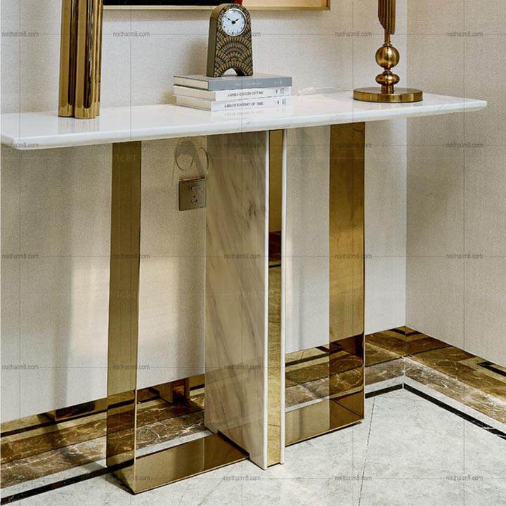 Bàn console mặt đá phong cách hiện đại, cá tính M8 – 9062