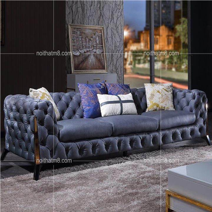 Bộ Sofa phòng khách DOLLY đa sắc màu hiện đại M8-3502