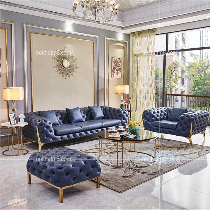 Bộ Sofa phòng khách DOLLY đa sắc màu hiện đại M8-3502 thumbnail 5