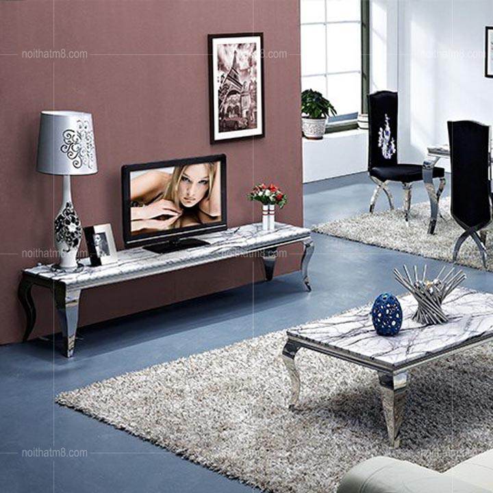 Kệ tivi hiện đại nhập khẩu với mặt đá tự nhiên sang trọng M8-2095 thumbnail 5
