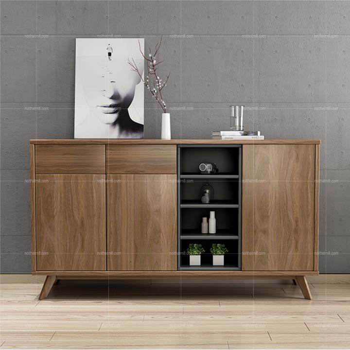 Tủ đựng giày dép bằng gỗ màu trắng phong cách Châu Âu hiện đại M8-2833