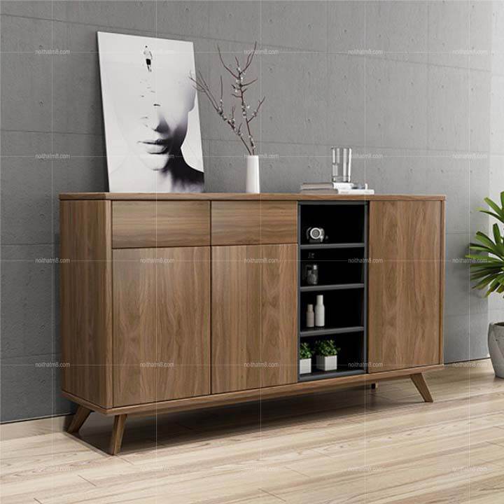 Tủ đựng giày dép bằng gỗ màu trắng phong cách Châu Âu hiện đại M8-2833 thumbnail 4