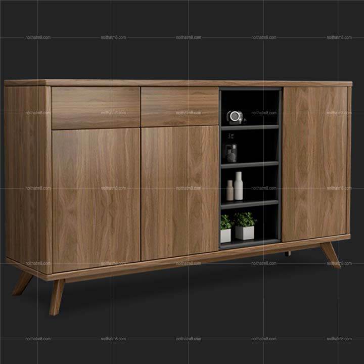 Tủ đựng giày dép bằng gỗ màu trắng phong cách Châu Âu hiện đại M8-2833 thumbnail 5