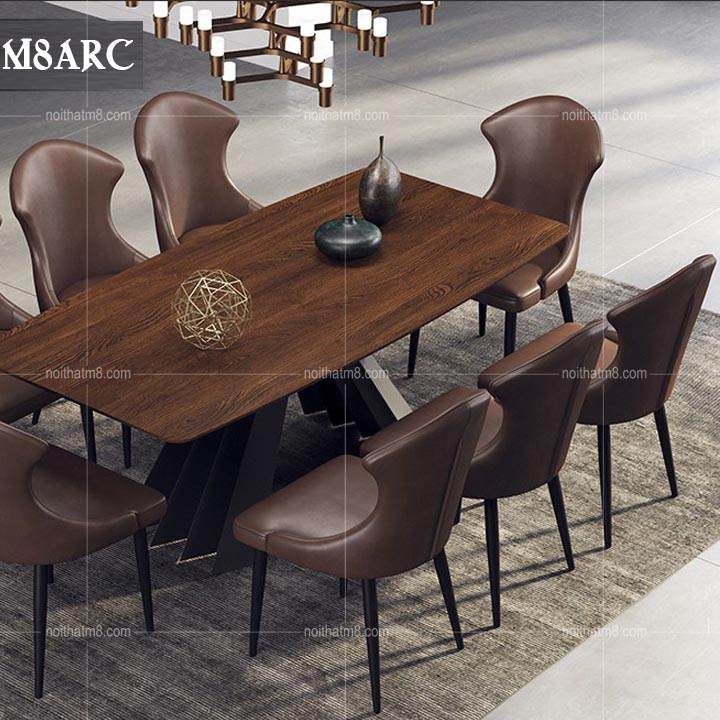 Ghế ăn hiện đại nhập khẩu bọc da phong cách châu Âu sang trọng M8-3024 thumbnail 3