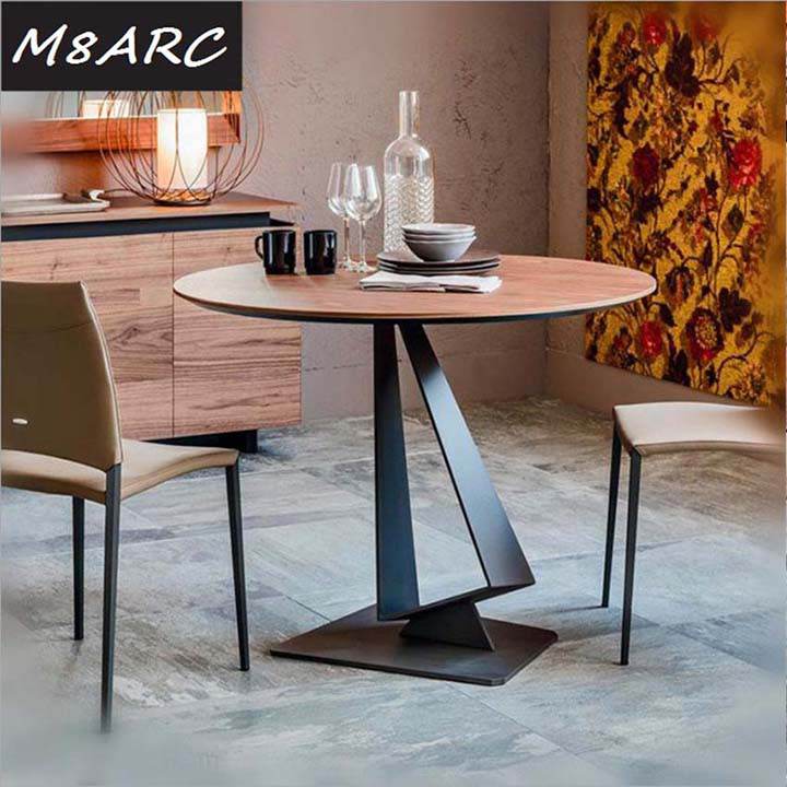 Bàn cafe tròn phong cách Bắc Âu hiện đại M8-4606 thumbnail 5