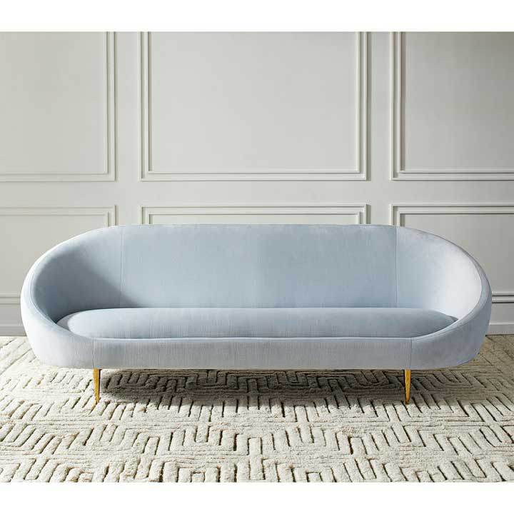 Sofa da phòng khách hiện đại phong cách Mỹ M8-3539 thumbnail 2