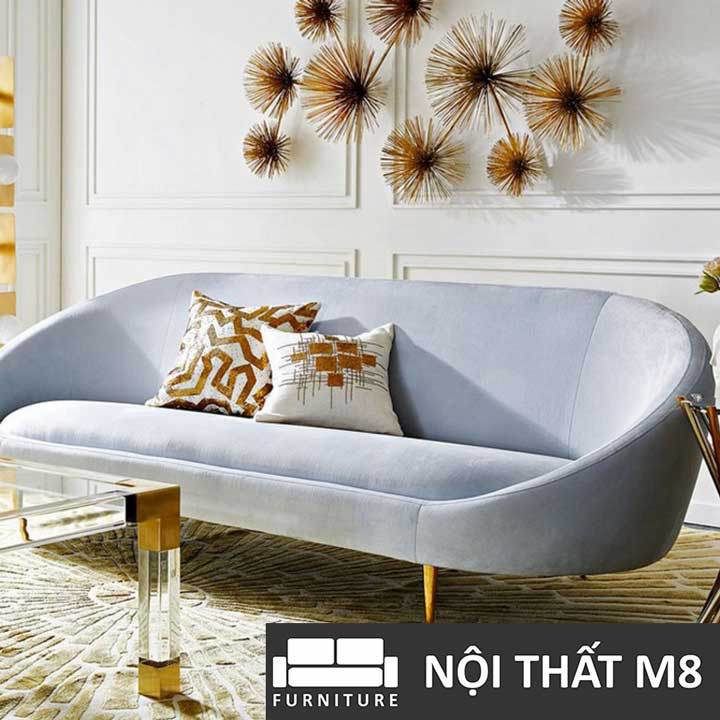 Sofa da phòng khách hiện đại phong cách Mỹ M8-3539 thumbnail 4