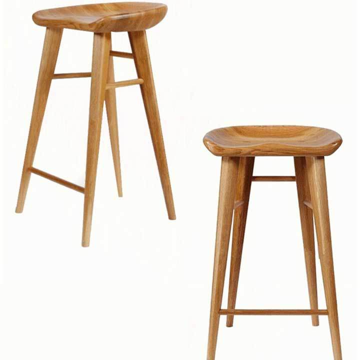 Ghế bar gỗ Roger phong cách Mỹ hiện đại M8-4620 thumbnail 5
