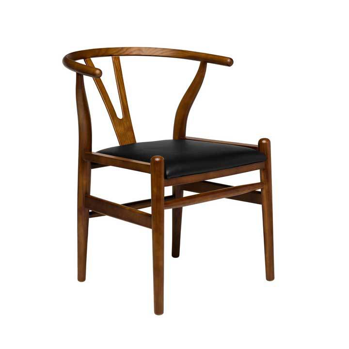 Ghế gỗ đẹp Wishbone Chair lưng cong hiện đại M8-3035 thumbnail 5