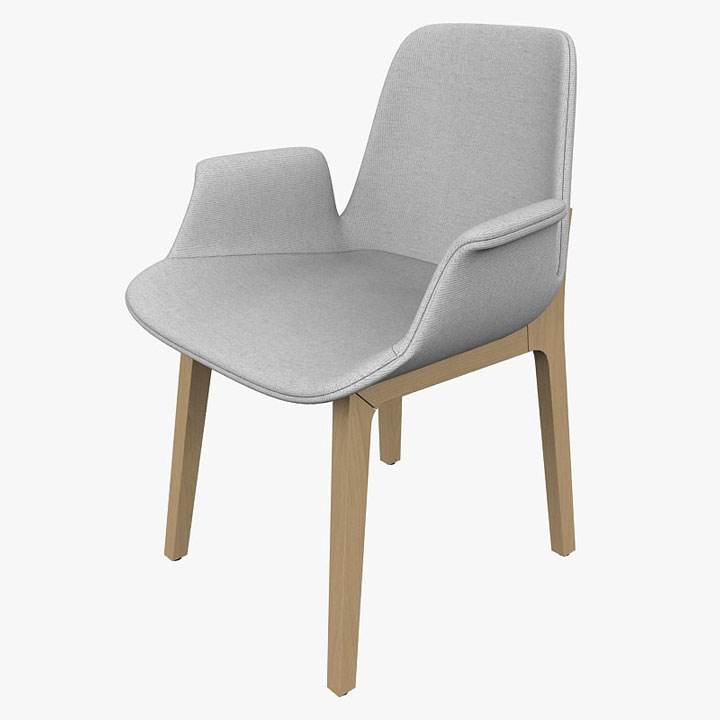 Ghế gỗ đẹp Ventura Armchair sang trọng tinh tế M8-3039 thumbnail 3