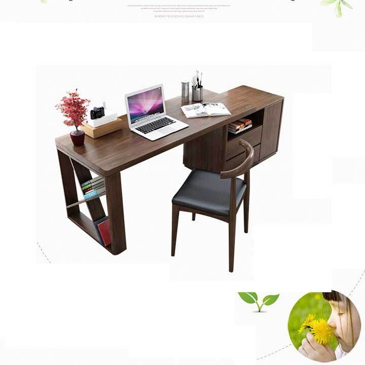 Bàn làm việc cá nhân tại nhà phong cách Bắc Âu M8-4529 thumbnail 3