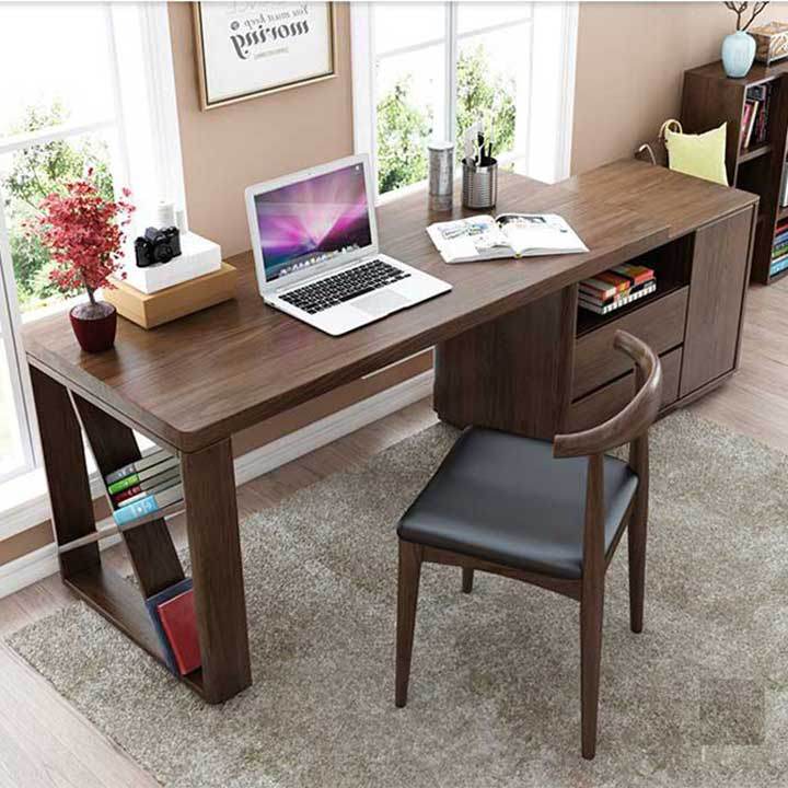 Bàn làm việc cá nhân tại nhà phong cách Bắc Âu M8-4529 thumbnail 4