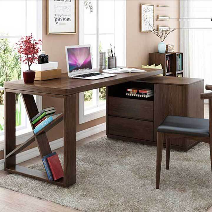 Bàn làm việc cá nhân tại nhà phong cách Bắc Âu M8-4529