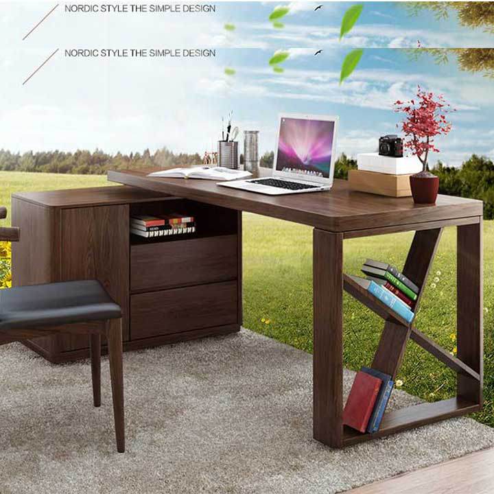Bàn làm việc cá nhân tại nhà phong cách Bắc Âu M8-4529 thumbnail 5