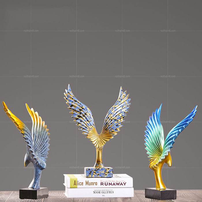 Đồ decor trang trí độc đáo – đôi cánh chim ưng M8-D088