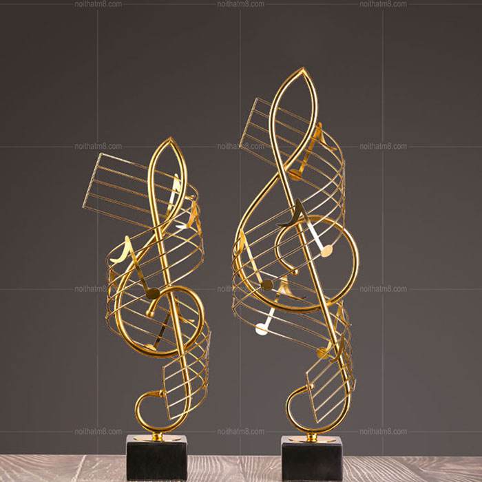 Đồ decor trang trí hình nốt nhạc độc đáo M8-D091 - ảnh 1