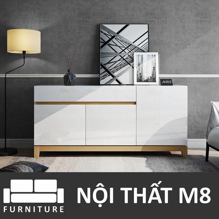 Tủ gỗ trang trí kiểu dáng thanh lịch và hiện đại M8-8146 thumbnail 5