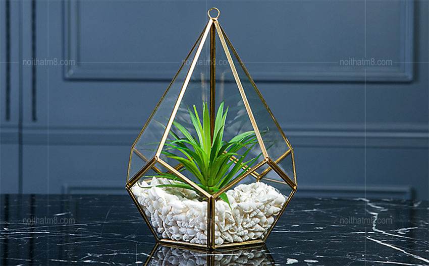 Bình thủy tinh đa giác đẹp, độc đáo M8-D059 thumbnail 3