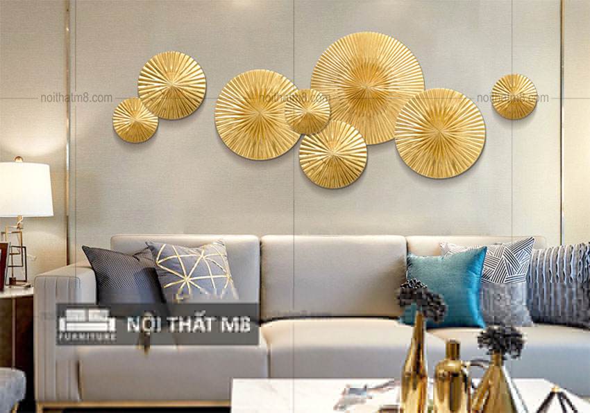 Decor trang trí treo tường hình tròn đẹp M8-D003 thumbnail 5