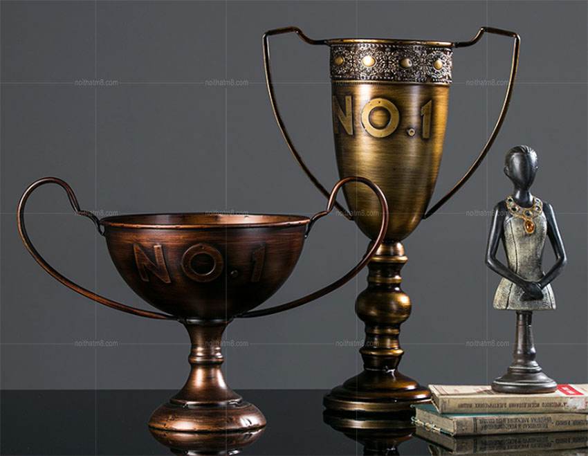 Đồ decor trang trí hình chiếc cup chiến thắng độc đáo M8-D073 thumbnail 2