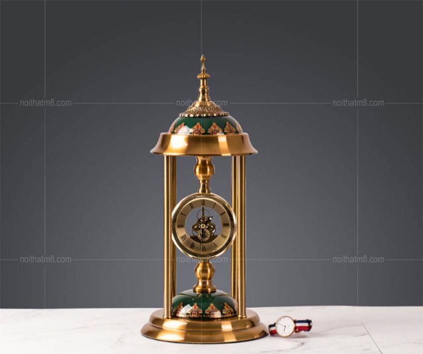 Đồng hồ để bàn phong cách châu Âu sang trọng M8-D062 thumbnail 4