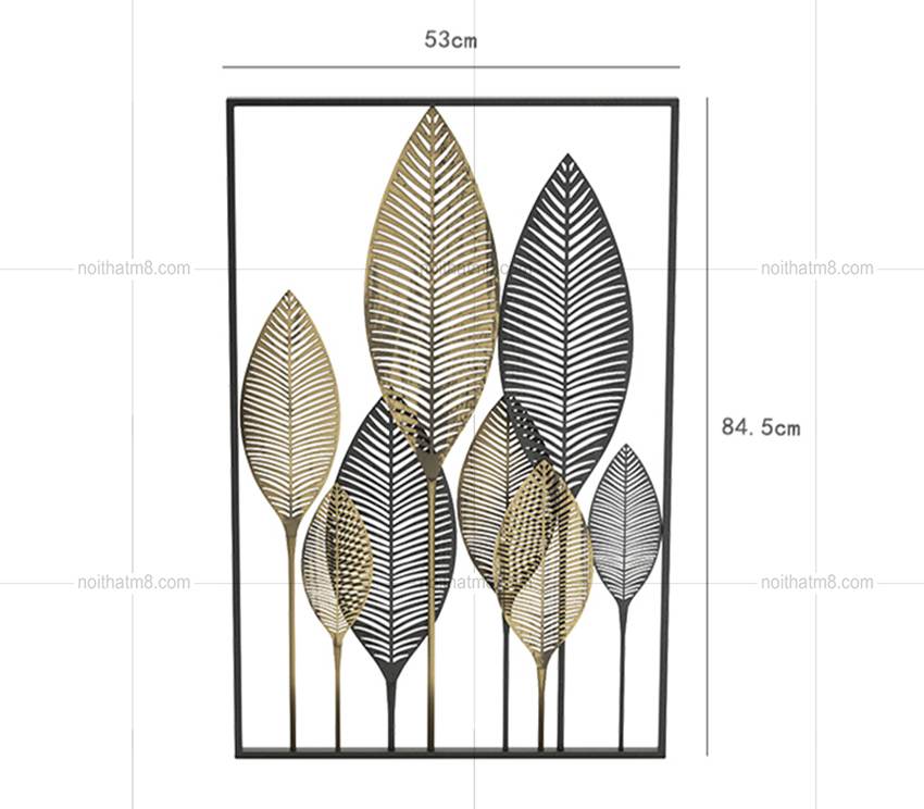 Tranh decor treo tường phòng ngủ đẹp M8-D002 thumbnail 3
