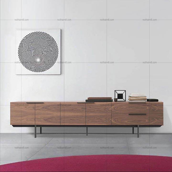 Kệ tivi gỗ tự nhiên phong cách tối giản M8-2080 thumbnail 3
