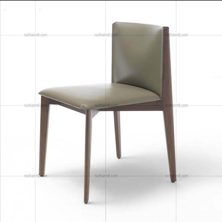 Mẫu ghế gỗ đẹp bọc da cao cấp và sang trọng M8-3091 thumbnail 3
