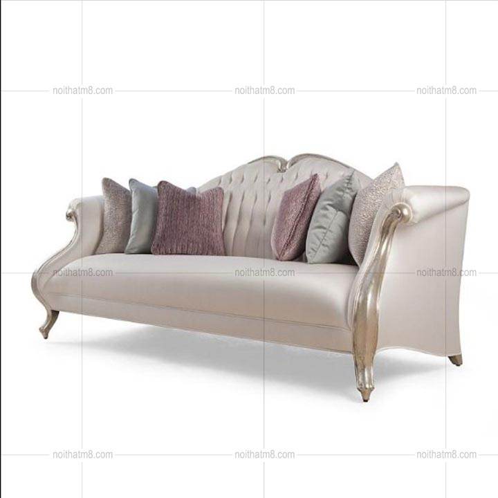 Mẫu sofa nhập khẩu bọc da phong cách hoàng gia M8-3578 thumbnail 2