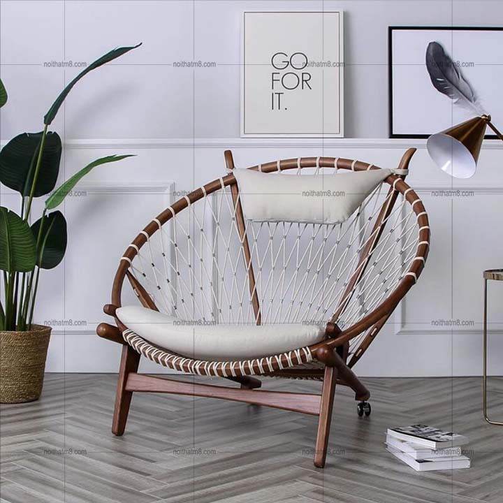 Circle Chair – Ghế thư giãn cao cấp cho phòng khách M8-3801