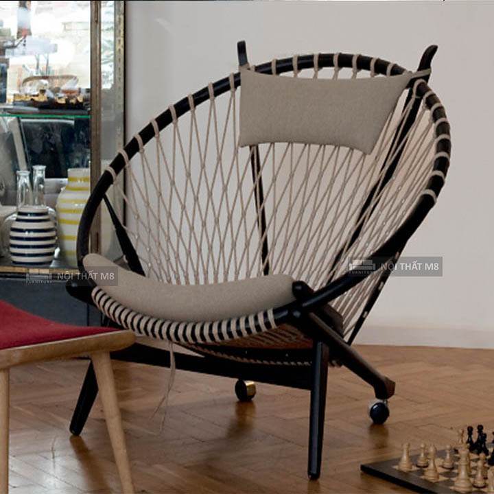 Circle Chair – Ghế thư giãn cao cấp cho phòng khách M8-3801 thumbnail 2