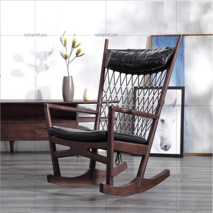 Rocking Chair – Ghế thư giãn gỗ bập bênh tinh tế mà đẳng cấp M8-3802 thumbnail 2