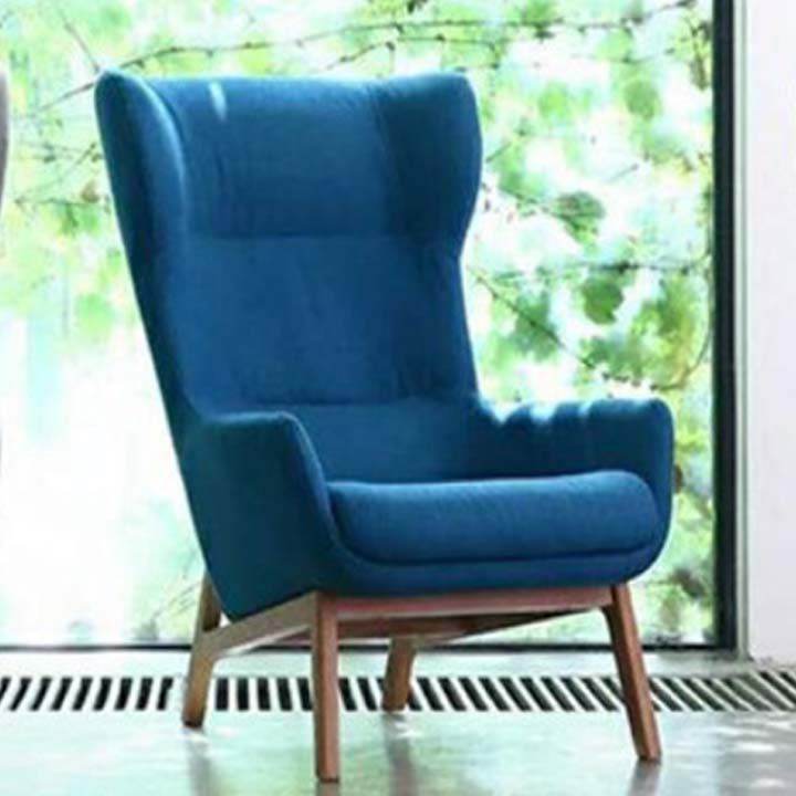 Ghế tựa thư giãn chân gỗ bọc nỉ đa chức năng M8-3805 thumbnail 4