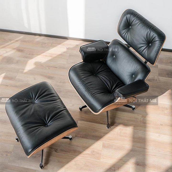 Ghế thư giãn ghế nằm Eames Lounge and Ottoman nhập khẩu sang trọng M8-3818 thumbnail 2