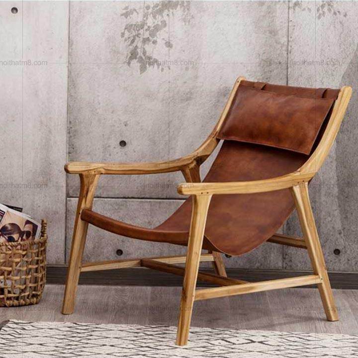 Mẫu ghế thư giãn bọc da bò thật cao cấp M8 – 3845 thumbnail 2