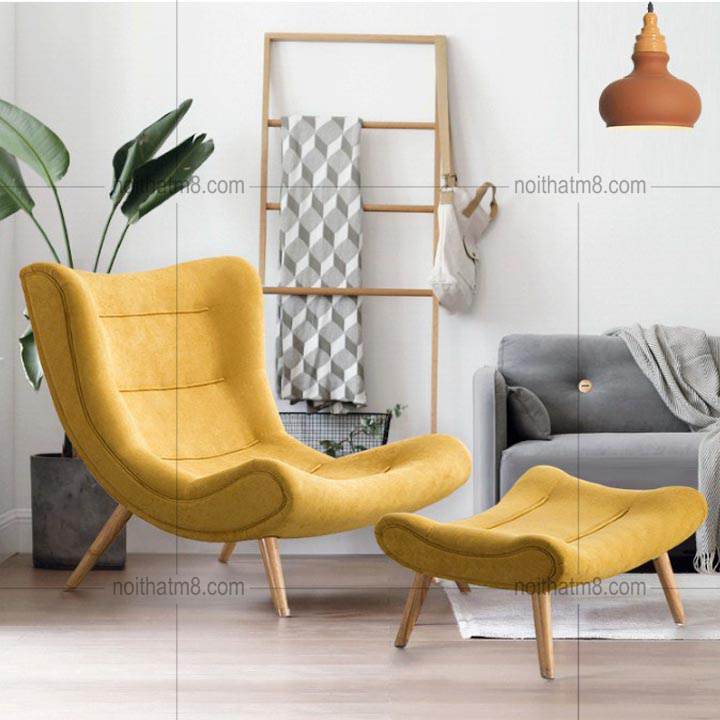 Mẫu ghế thư giãn ghế nằm phong cách Bắc Âu M8-3879 thumbnail 2
