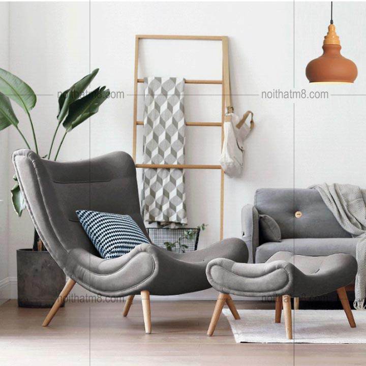 Mẫu ghế thư giãn ghế nằm phong cách Bắc Âu M8-3879 thumbnail 3